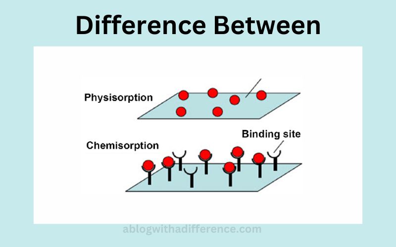 Difference Between Chemisorption and Physisorption