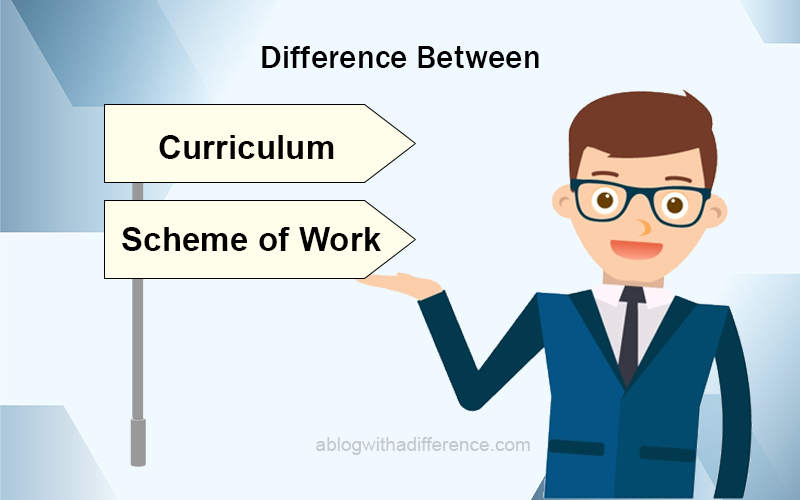 Difference Between Curriculum and Scheme of Work