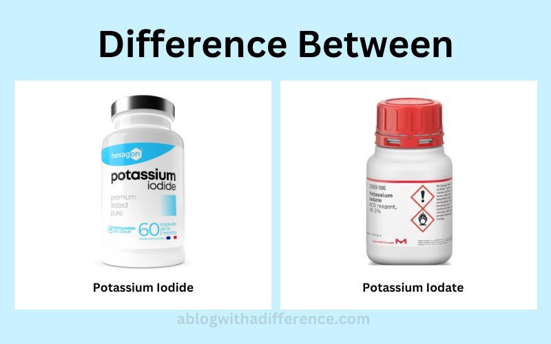 Difference Between Potassium Iodide and Potassium Iodate
