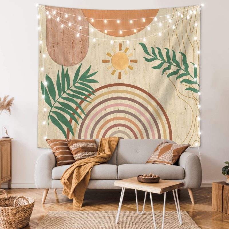 30 Bohemian Tapestry Plant Styling Ideas for Your Home